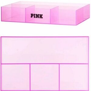 VS/PINK Beauty Tray/ Organizer "pink" LOGO